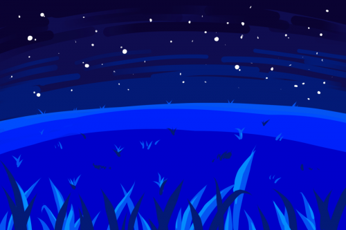 Moonless Field Color Study